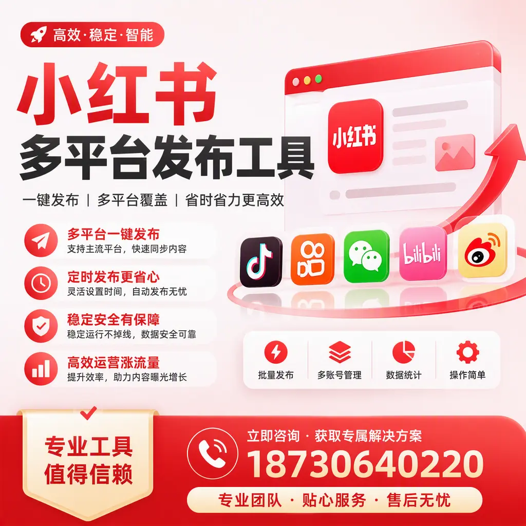 在 阜阳 小红书多平台发布工具的市场前景分析
