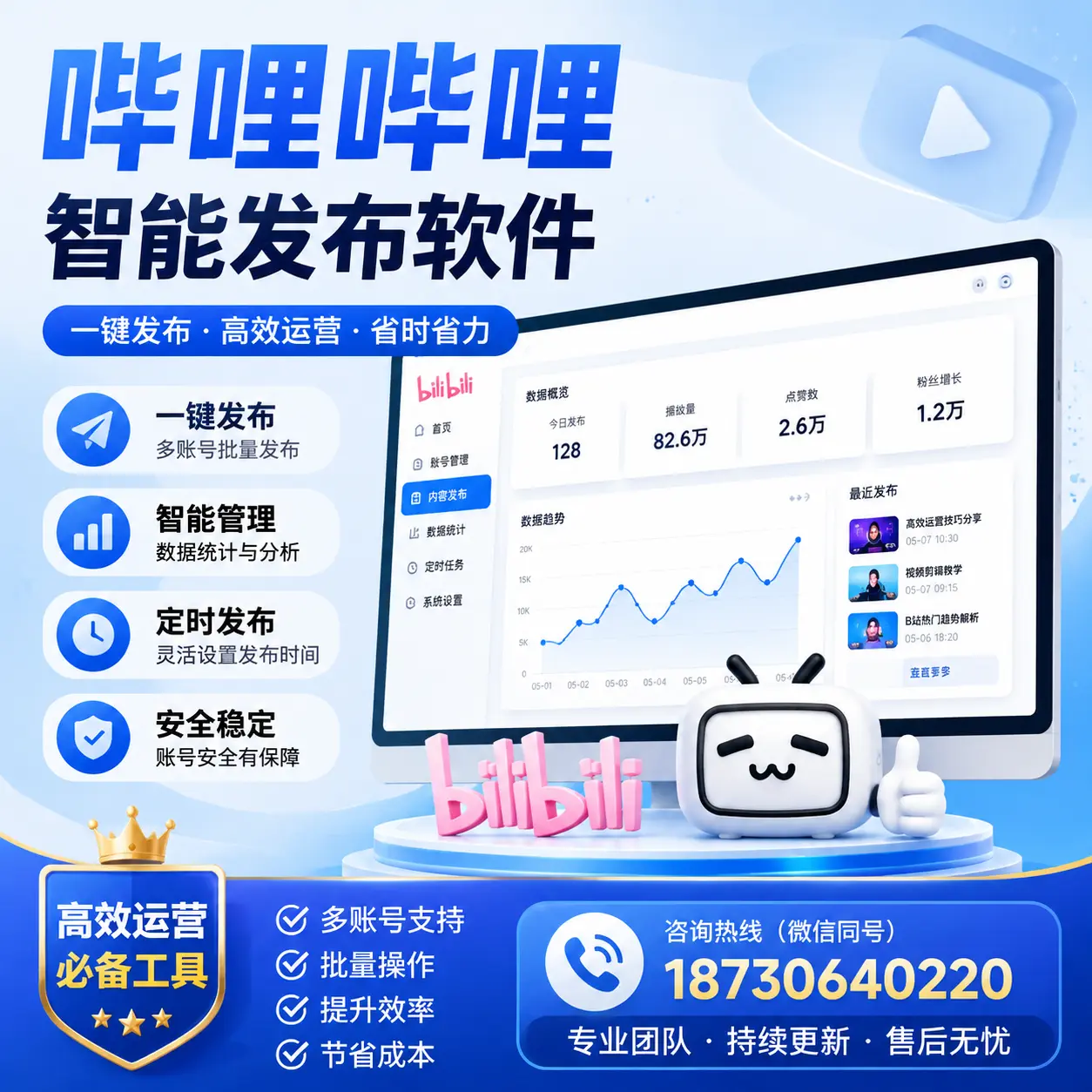 解密哔哩哔哩智能发布软件：功能与优势分析在 阜阳